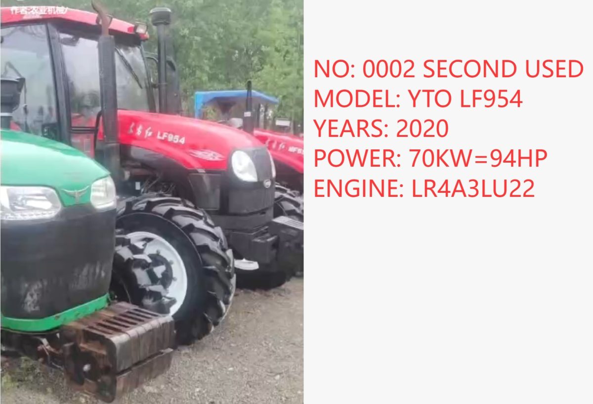 SECOND USED YTO LF954 TRACTOR 70KW ENGINE LR4A3LU22